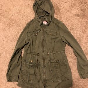 Army green jacket